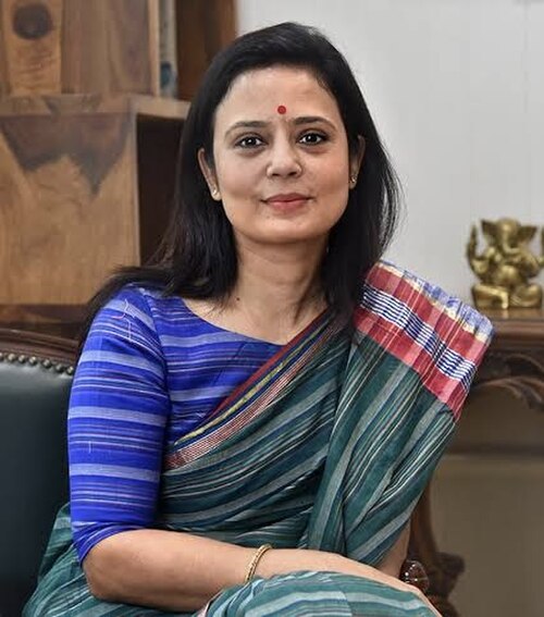 Portrait of Mahua Moitra, TMC MP for Krishnanagar